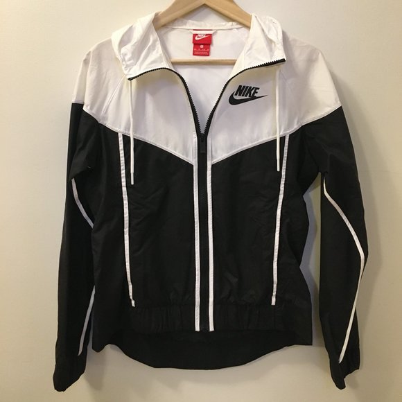 Nike Windbreaker Black and White Size XS - Picture 3 of 6